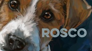 rosco dog portrait