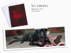 Yes Virginia Christmas card