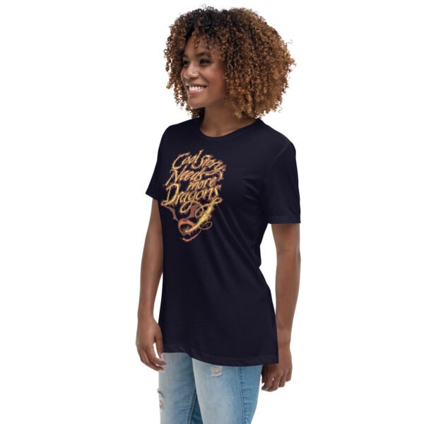 Needs More Dragons – Women's T-Shirt - Image 2