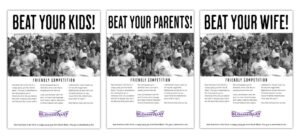 Proposed "Beat Your X" Bloomsday campaign
