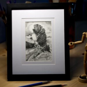 Red Rocks graphite 1