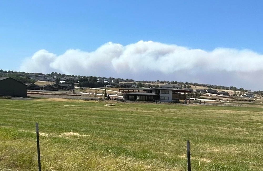 Spokane wildfire smoke