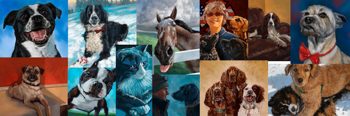 Sample pet and people portraits